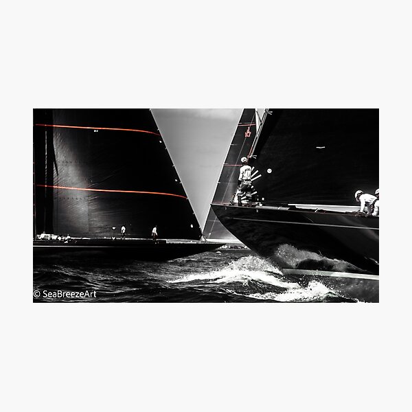 Sailing - J Boats - Regatta Series - 01 Photographic Print
