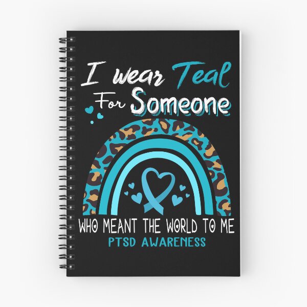 Item preview, PTSD Awareness I Wear Teal for Someone Who Meant The World To Me designed and sold by GennieShop.