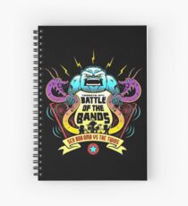 battle of the bands Spiral Notebook