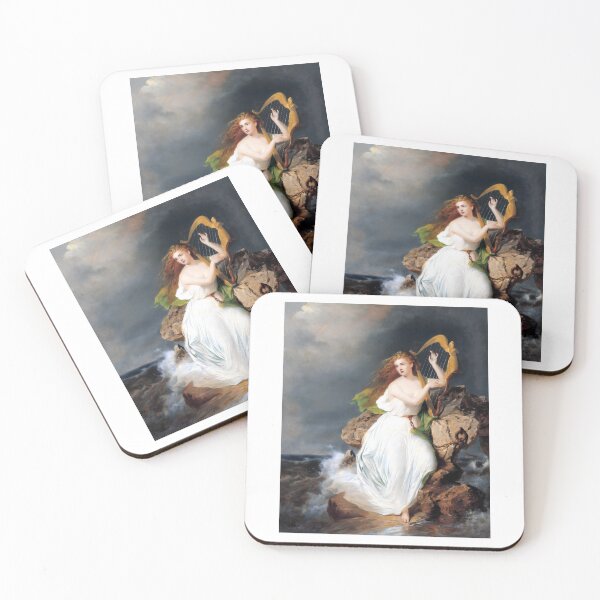 Item preview, The Harp of Erin by Thomas Buchanan Read -Mermaid | the siren painting designed and sold by TeeARTHY.