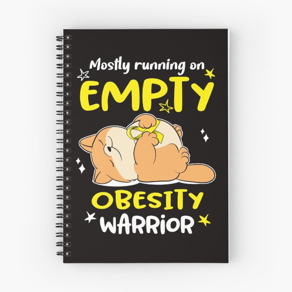 Item preview, Mostly running on Empty Obesity Warrior designed and sold by ElizabethS809.
