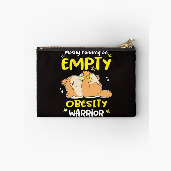 Item preview, Mostly running on Empty Obesity Warrior designed and sold by ElizabethS809.