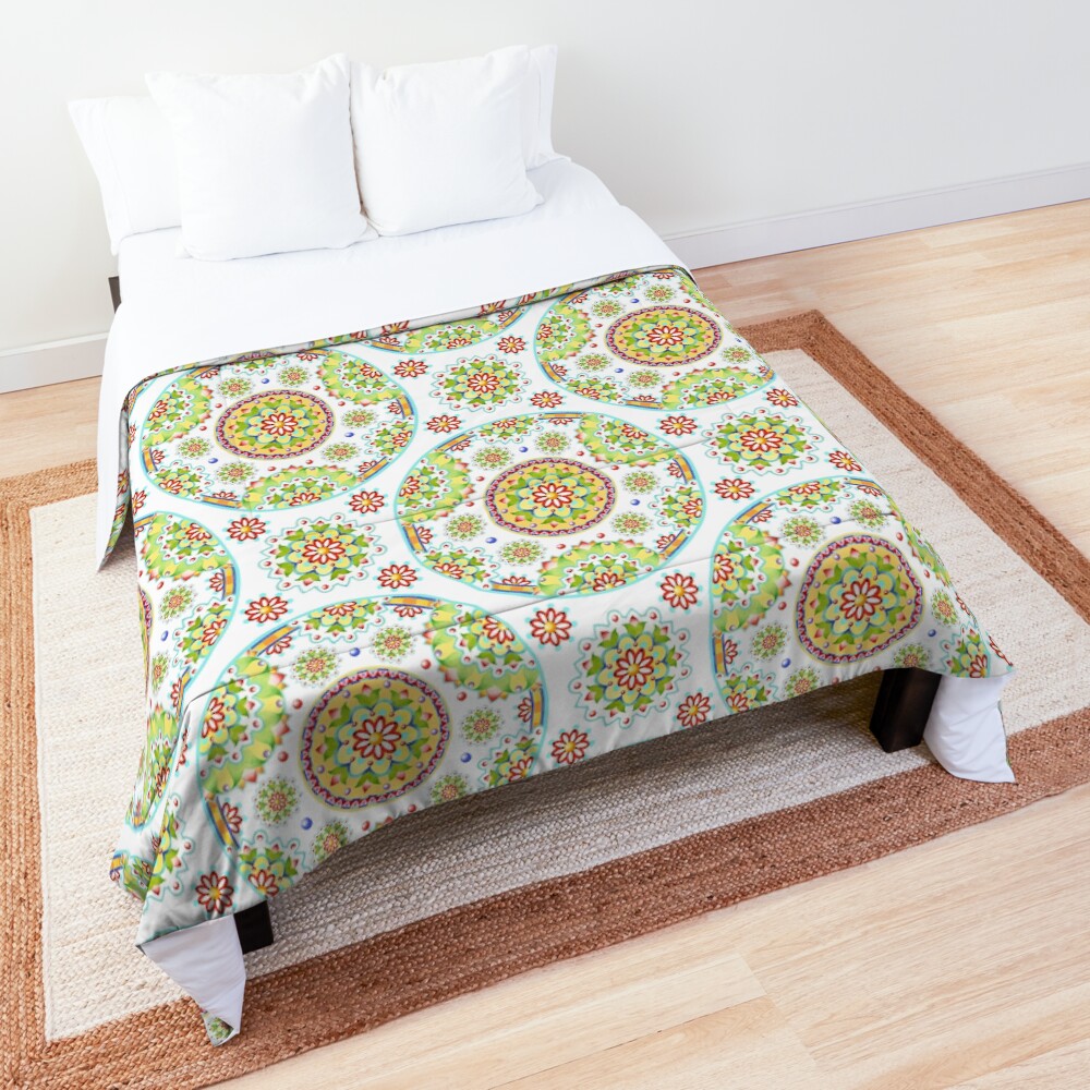 Kristofer's Mandala Comforter