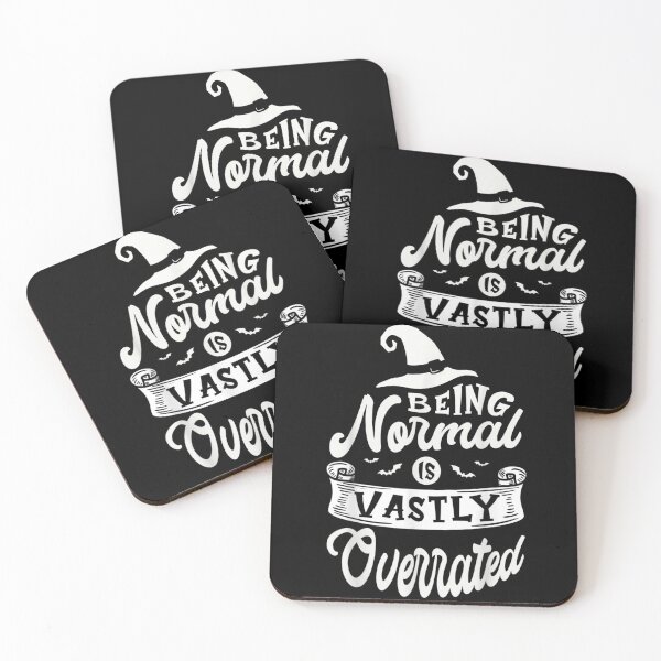 Item preview, being normal is vastly overrated halloween fan halloween designed and sold by ireungmaounio.