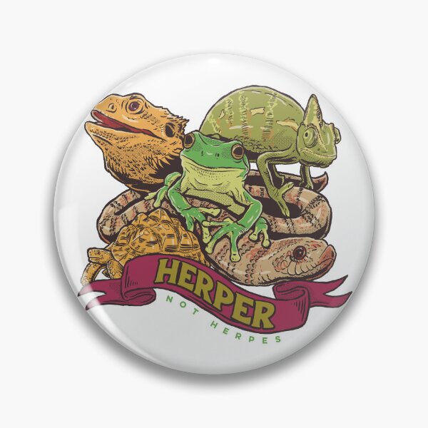 Item preview, Herper, not herpes - Color designed and sold by Inspireexotics.