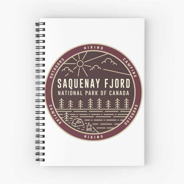 Item preview, Saquenay Fjord National Park Sketch Logo designed and sold by VanyaKar.