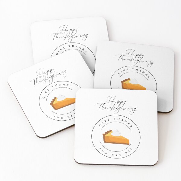 Item preview, Give Thanks And Eat Pie.  Happy Thanksgiving. designed and sold by Marvett-World.
