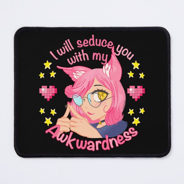 Item preview, I Will Seduce You With My Awkwardness Anime Girl designed and sold by VenomousVictory.
