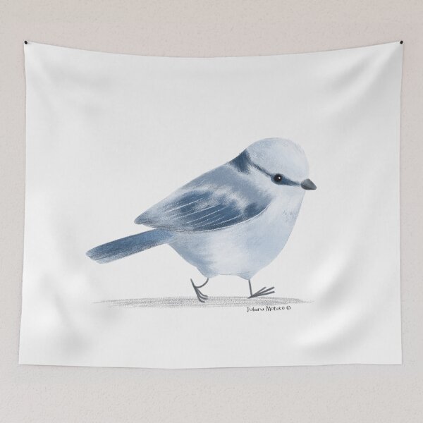 Item preview, Azure Tit Bird designed and sold by julianamotzko.