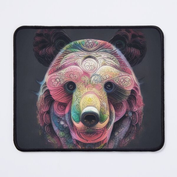 Item preview, Meditation Mandala Spirit Bear designed and sold by supershaun.