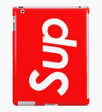 sup white iPad Case/Skin