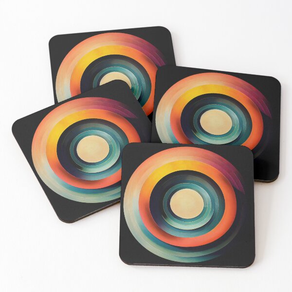 Item preview, Painted Concentric Circles designed and sold by Texterns.