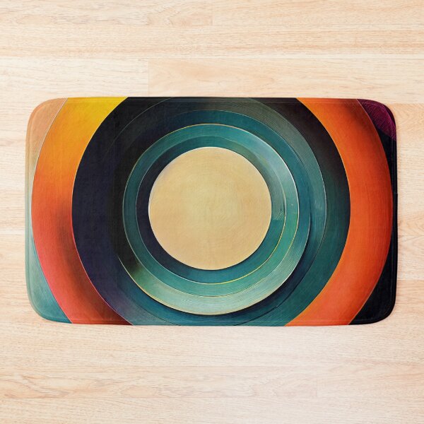 Item preview, Painted Concentric Circles designed and sold by Texterns.