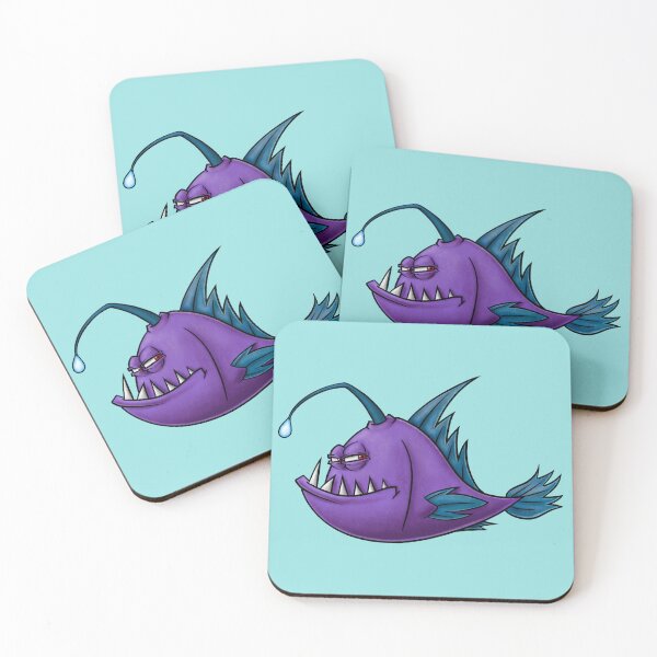 Item preview, Grumpy Anglerfish designed and sold by DaSketchyfish.