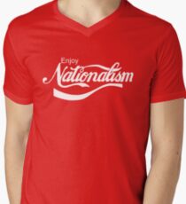 Enjoy Nationalism Men's V-Neck T-Shirt