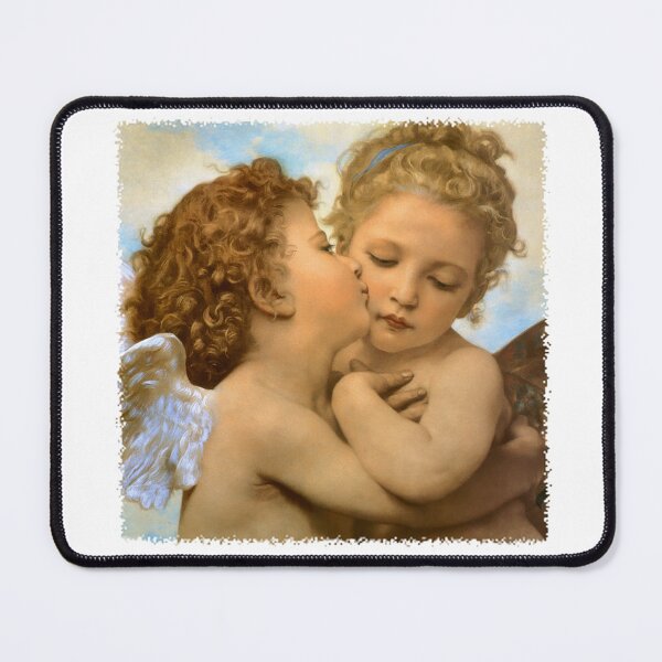 Item preview, The First Kiss angels detail by WilliamAdolphe Bouguereau designed and sold by ShakitaMa.