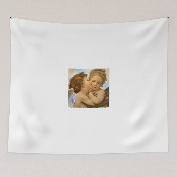 Item preview, The First Kiss angels detail by WilliamAdolphe Bouguereau designed and sold by ShakitaMa.