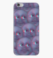 Mond Emoji - Fuzzy iPhone-Hülle & Cover