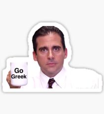 Go Greek Sticker