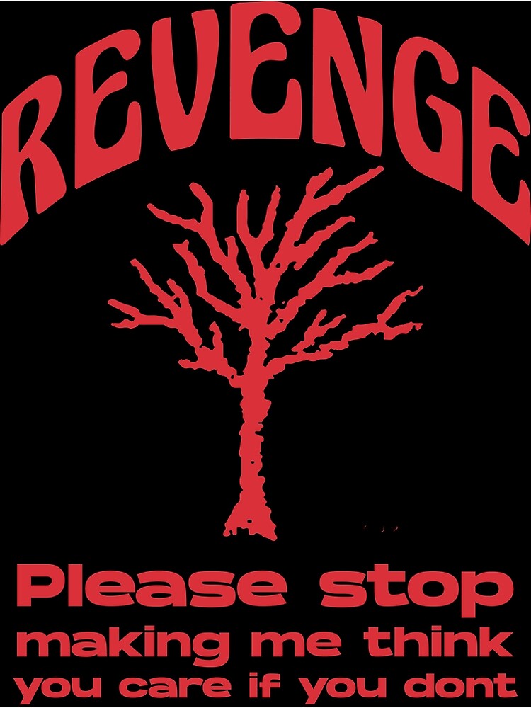 "XXXTentacion Revenge Tree Quotes" Poster for Sale by Mailvelous