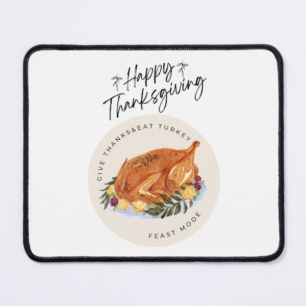 Item preview, Give Thanks And Eat Turkey. Happy Thanksgiving. designed and sold by Marvett-World.