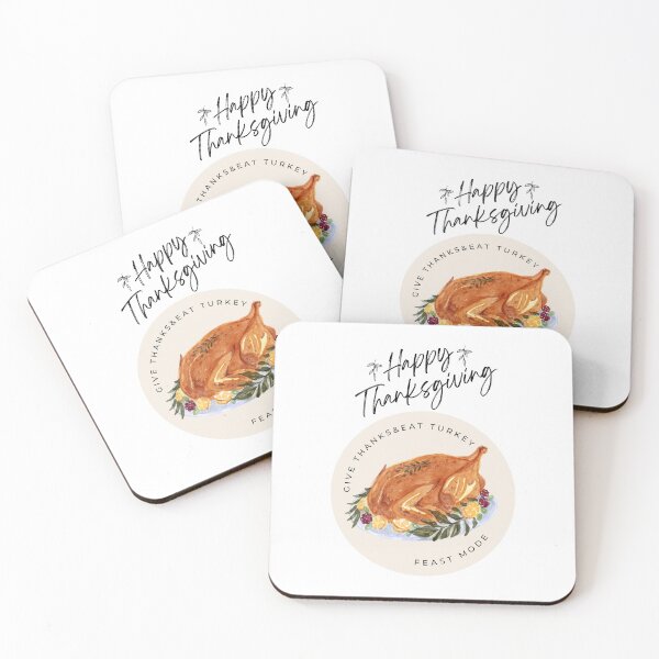 Item preview, Give Thanks And Eat Turkey.  Happy Thanksgiving. designed and sold by Marvett-World.