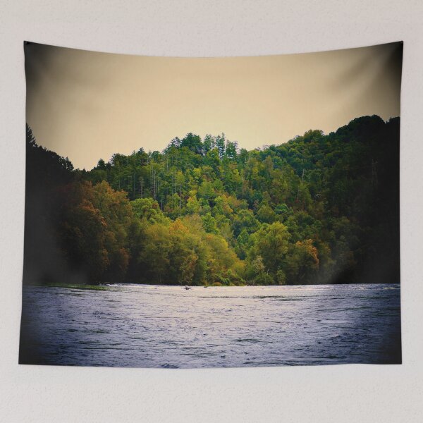 Item preview, Cozy Fall Day On The River designed and sold by VividExhibition.