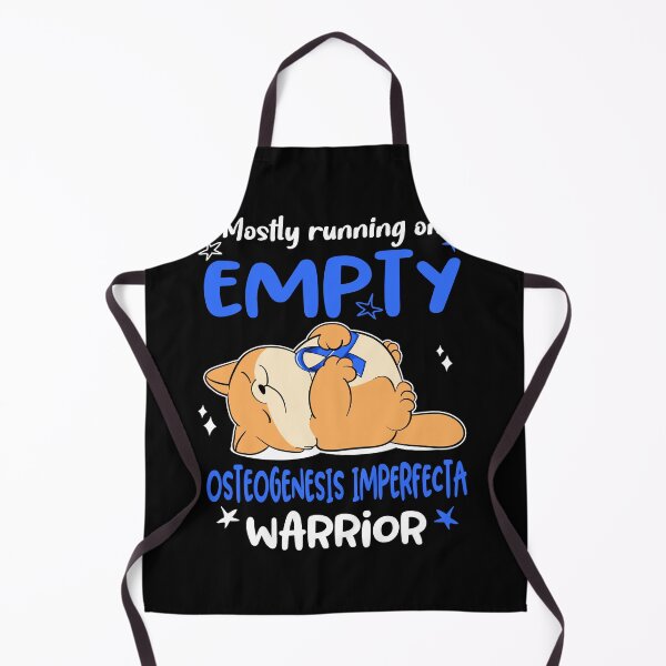 Item preview, Mostly running on Empty Osteogenesis Imperfecta Warrior designed and sold by ElizabethS809.