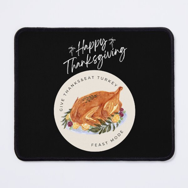 Item preview, Give Thanks And Eat Turkey.  Happy Thanksgiving. designed and sold by Marvett-World.