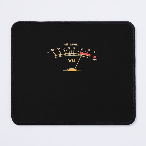 Item preview, Volume VU Meter Vintage Audio Engineer Recording Studio Gear Head Musician Guitar Shirt Mug Sticker designed and sold by MichealBergman.