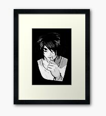 Little L Framed Print