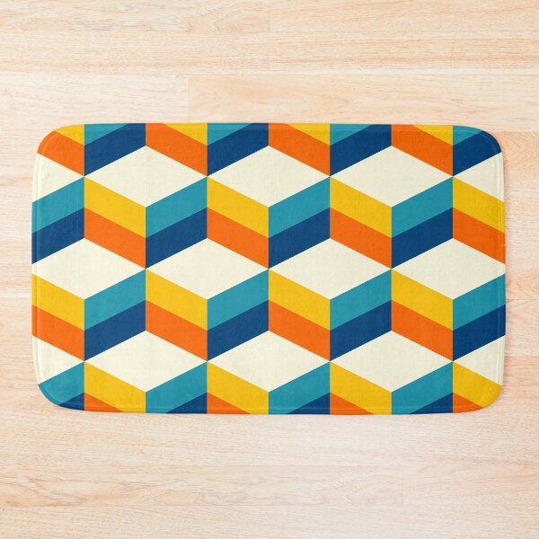 Item preview, Soft Blue Gradient Cubes designed and sold by comforty.