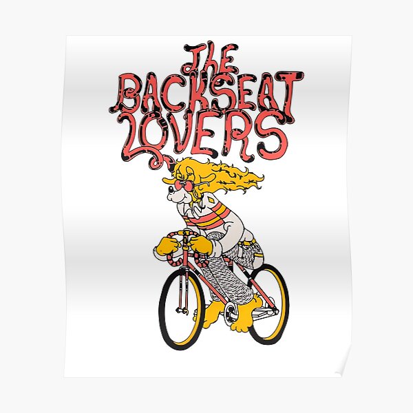 the backseat lovers Poster