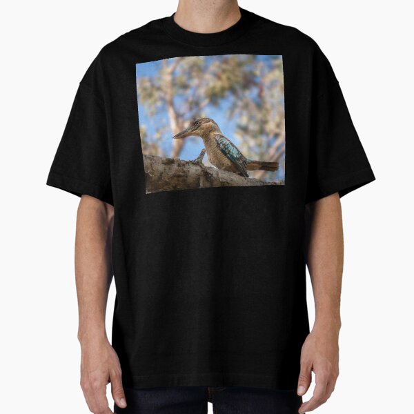 Vista previa del artículo con la obra «Kingfisher Blue-winged Kookaburra en un árbol en Katherine, Australia», diseñado y vendido por Danielasphotos.