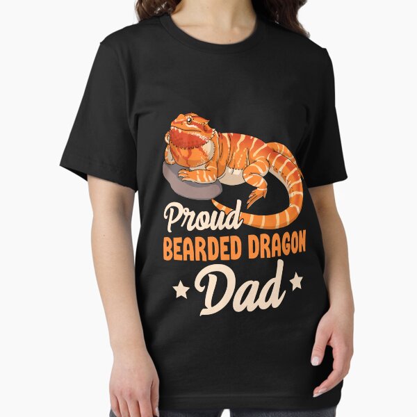 Item preview, Proud Bearded Dragon Dad Lizard, Dad Shirt designed and sold by kibbeegaddisi.