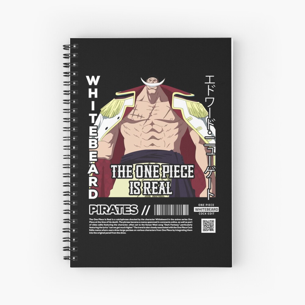 Pastele One Piece Film Red Movie Custom Spiral Notebook Ruled Line