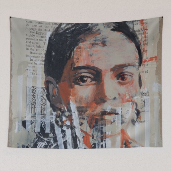 Item preview, Frida as a visual poem designed and sold by Leonardo-Bogato.