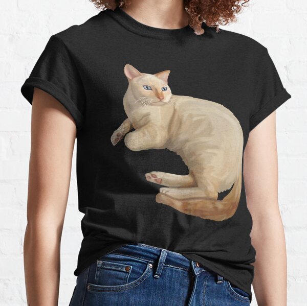 Cute Flame Point Siamese Cat Classic T-Shirt