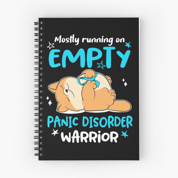 Item preview, Mostly running on Empty Panic Disorder Warrior designed and sold by ElizabethS809.