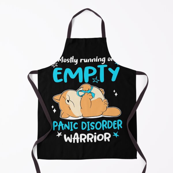 Item preview, Mostly running on Empty Panic Disorder Warrior designed and sold by ElizabethS809.