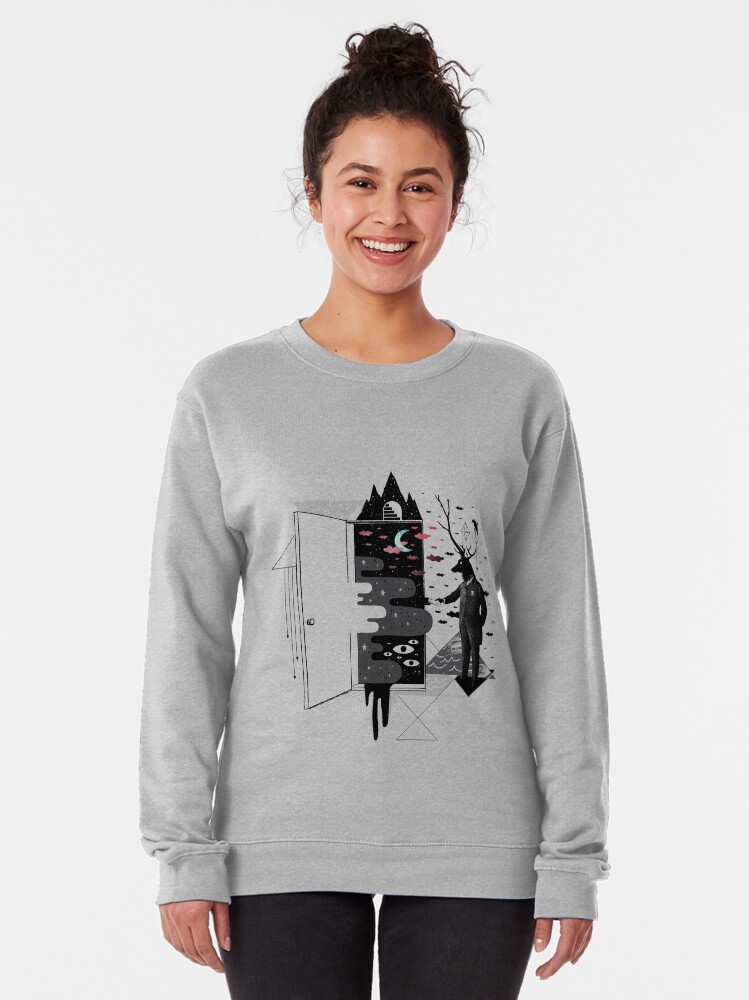 Alternate view of Take it or dream it Pullover Sweatshirt