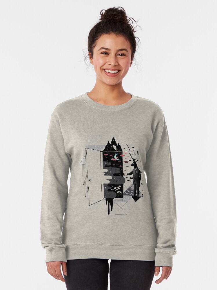 Alternate view of Take it or dream it Pullover Sweatshirt