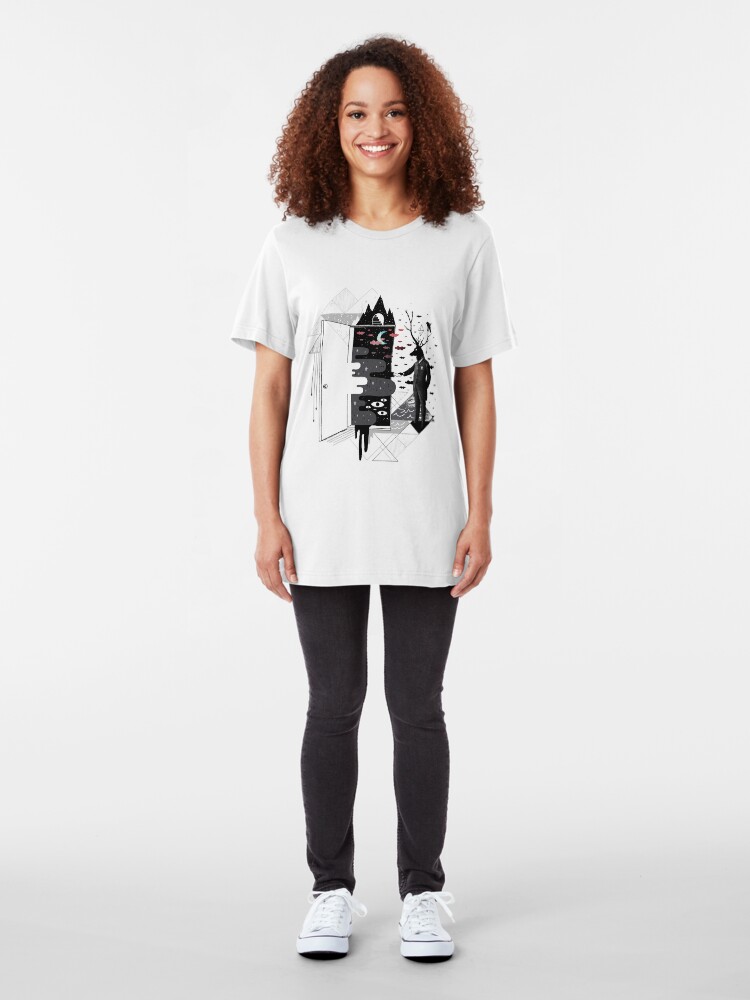Alternate view of Take it or dream it Slim Fit T-Shirt