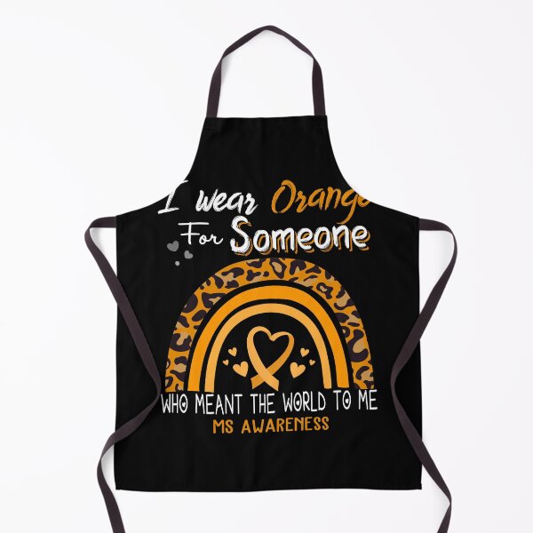 Item preview, MS Awareness I Wear Orange for Someone Who Meant The World To Me designed and sold by GennieShop.