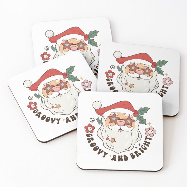 Item preview, Groovy and Bright Santa Claus  designed and sold by pugmom4.