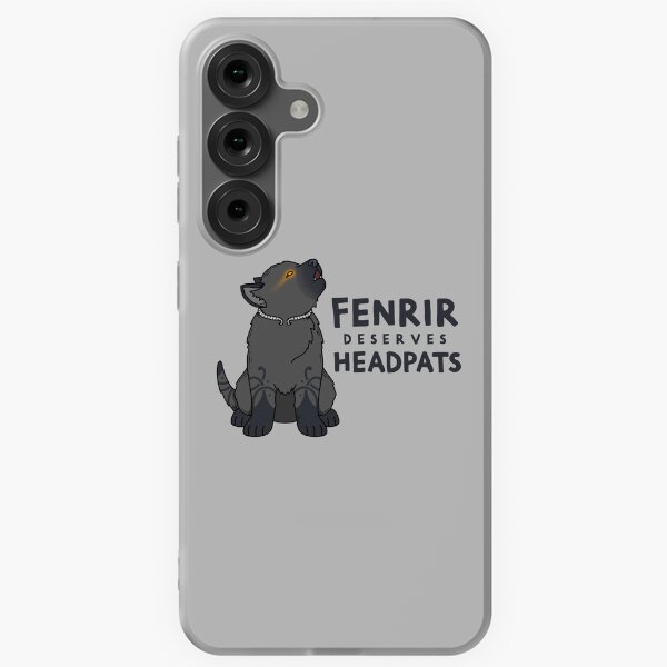Item preview, Fenrir Deserves Headpats (Pupper) designed and sold by OceanKeltoi.