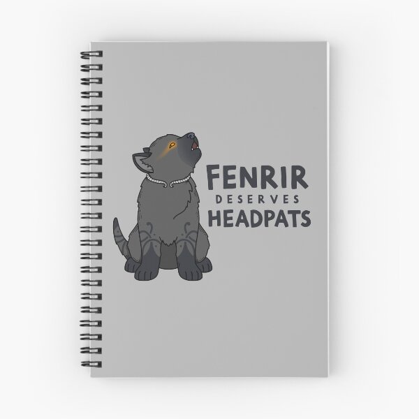 Item preview, Fenrir Deserves Headpats (Pupper) designed and sold by OceanKeltoi.