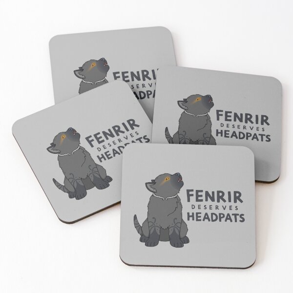 Item preview, Fenrir Deserves Headpats (Pupper) designed and sold by OceanKeltoi.