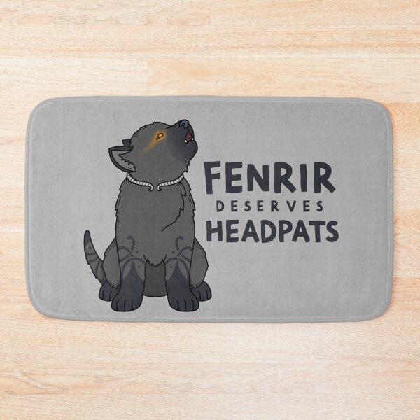Item preview, Fenrir Deserves Headpats (Pupper) designed and sold by OceanKeltoi.