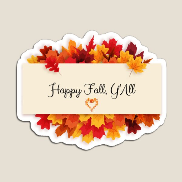 Item preview, Happy Fall Y'all designed and sold by Autumn-Got-Em.